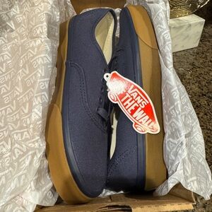Navy Blue Vans (New in Box)